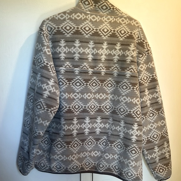 Southern Grit XL southwestern print polar fleece jacket - Picture 3 of 3